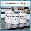 Home Acre Designs Food Storage Containers Set with Lids, Farmhouse