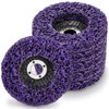 Elsjoy 6 Pack 4" x 5/8" Strip Discs for Angle