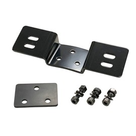 Kijima HD-013914 Number Laydown Bracket Steel Fender Scratch Resistant Black For Harley Davidson