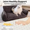 FUNNY FUZZY Dog Bed for Medium Large Dogs - Orthopedic