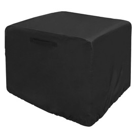 Waterproof Universal Generator Cover for Most Generators 6000-11000 Watt, Heavy Duty Thicken 600D Polyester,Weather and UV Resistant(30 x 30 x 26 inch-Black)