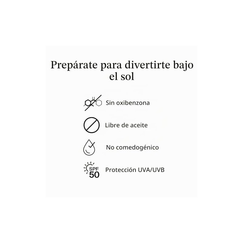 NEUTRGENA Bloqueador Protector Solar 50 SPF Hydro Boost Textura en