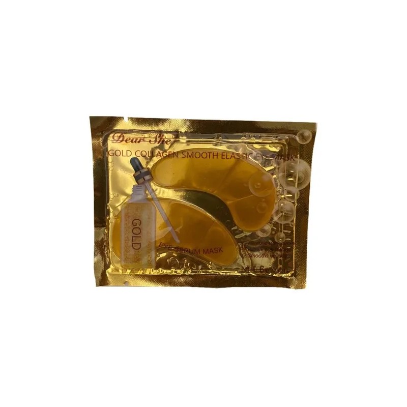 🔥 Parches colágeno dear she contorno ojos 50 pares antiarrugas