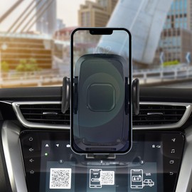 szyuchen Car Cell Phone Holder Mount for Nissan Murano 2024 2023 2022 2021 2020 2019 2018 2017 2016 2015 Accessories, Dashboard & Air Vent Bracket with Custom Base Compatible for 4.0"-7.0" Cell Phones