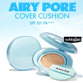 AMUSE Airy Pore Cover Cushion 15g*2ea, Shade:0.5 FAIR