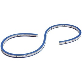 Precise & Easy to Mark Flexible Curve 19.9-Inch/50cm, Flex Design Rule Measure-Flexible Curve Ruler