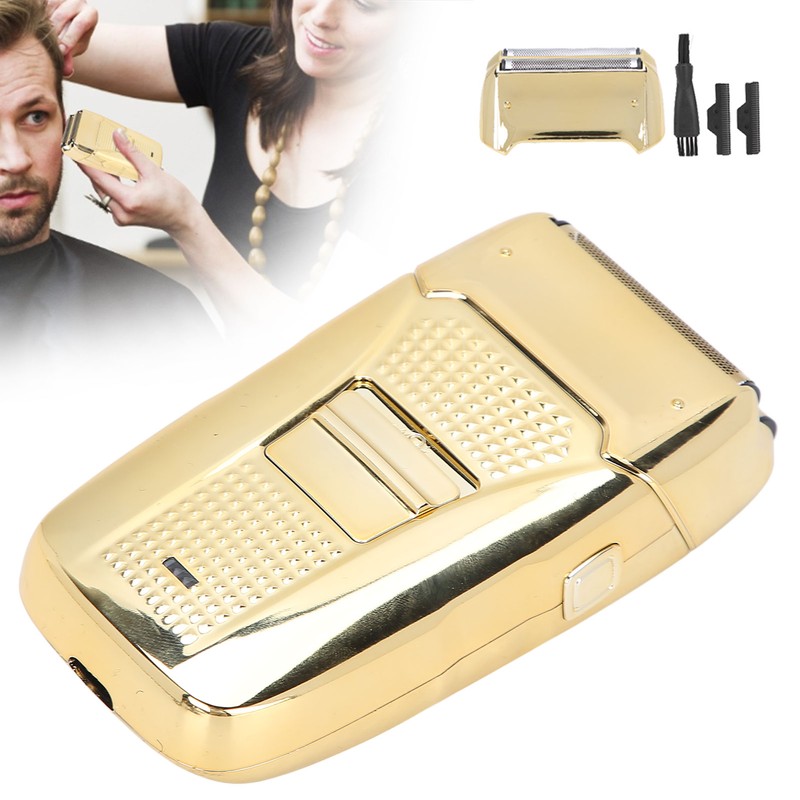 Rechargeable Electric Reciprocating Razor Portable Men Beard Trimmer Shaver Machine