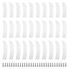 INCREWAY 30Pcs Non Slip Drawer Stops, 3 Sizes Plastic Drawer