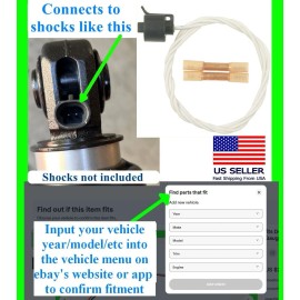 For GM Escalade Yukon Tahoe Air Suspension Shock Absorber Strut Connector Plug