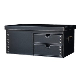 Organizador para Asiento Trasero Caja De Almacenamiento For Maletero De Coche, Organizador De Maletero De Cuero Auténtico, Contenedor De Carga For... 