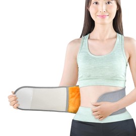 Dr. Fitner Waist Warming Supporter, Stomach Warmer, Fleece Lined, Warm, Men's, Women's, Cold Protection, Waist Supporter, Cold Protection, Waist Warming Belt (L)
