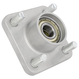 Aluminum Golf Cart Front Hub Assembly for Club Car DS and Precedent 2003.5-Up & Tempo 2018-Up Gas/Electric, Replaces OEM# 102357701（2 Pack）.