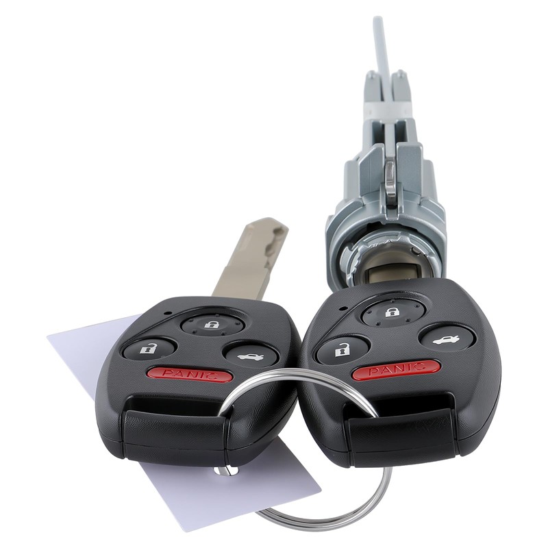 AUTOKAY Ignition Switch Door Trunk Lock Cylinder Set Fits for
