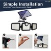 SolarX 108LED Solar Motion Sensor Light Outdoor- IP65 Waterproof Solar