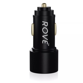 ROVE Dual USB Port Dual QC 2.0 Car Charger 30W Fast Charger For Stealth 4K Dash Cam
