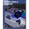 Acefast Audifonos Inalámbricos Pantalla Digital Reducción Ruido Ipx4 Color Azul