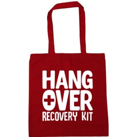 Hippowarehouse Hangover Recovery Kit Tote Shopping Gym Beach Bag 42cm x38cm, 10 litres