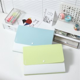 Delhi Recycle Lone Green Deli 8 Category Accordion Index File / 리사이클 론그린 델리 8분류 아코디언 인덱스 파일