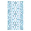 Caspari Coral And Trellis Robin's Egg Guest Towel Napkins -