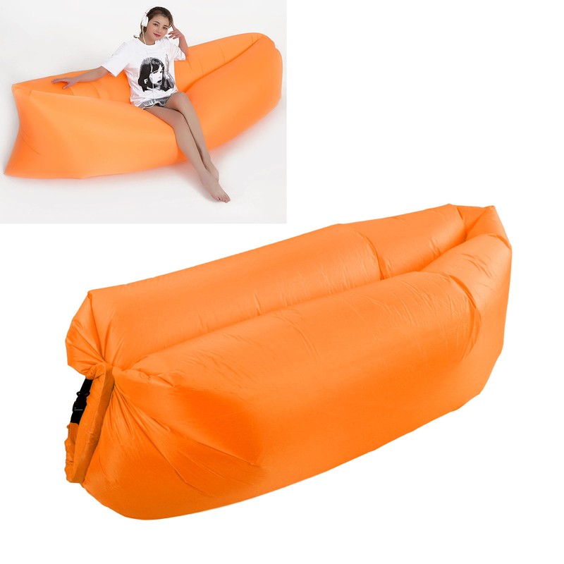 Inflatable Lounger Air Sofa Portable Foldable Comfortable Inflatable Couch with