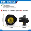 Fog Lights for Nissan 2005-2009 Frontier / 2005-2012 Pathfinder Lamps