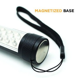 LightOn Portable Flashlight 3 in1 Emergency LED Magnetic Base 29 LED Light Emergency Kit - Single