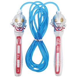 Ikeda Kogyosha 000931960 Ultraman Jump Rope, Jump Rope, Blue, Total Length: Approx. 110.0 inches (280 cm), U-12346