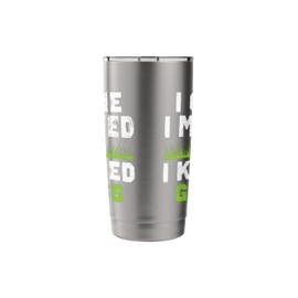 Funny Lawn Care Apparel - I Came I Mowed I Kicked Grass Stainless Steel Insulated Tumbler
