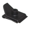 Old-Harvest Set of 12 Clamping Nuts M5 Clips Black Plastic