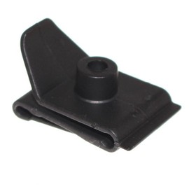 Old-Harvest Set of 12 Clamping Nuts M5 Clips Black Plastic New Tin Nut Snap Nut U Nut