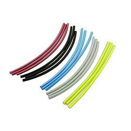 Connect 33060 Assorted Coloured Heat Shrink Tubing 6.4mm 12pc