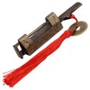 Chinese Antique Lock Retro Classic Pattern Design Bronze Brass Material