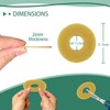 XIIFIIFII 30Pcs Ostomy Barrier Rings, 2mm Thickness Hydrocolloid Tape Cohesive