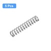 sourcing map Compression Spring, 5Pcs 304 Stainless Steel, 6mm OD,