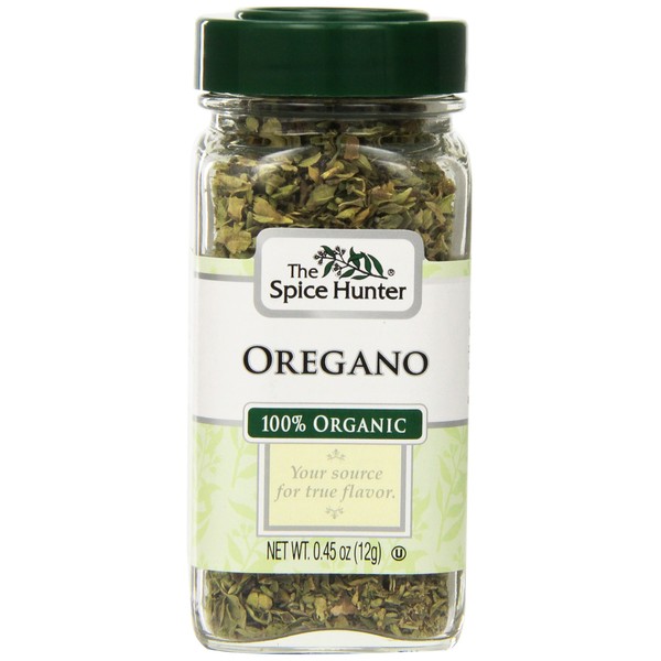 Spice Hunter Spices, Organic Oregano, 0.45 Ounce (Pack of 6)