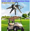WUKO HUNT EZGO Ignition Keys Golf Cart Keys for EZGO