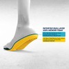 MEGAComfort Inc. unisex adult shoe insoles, Yellow,black, Men s Size