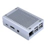 Unistorm Raspberry Pi 3 Model B+ Aluminum Silver Case