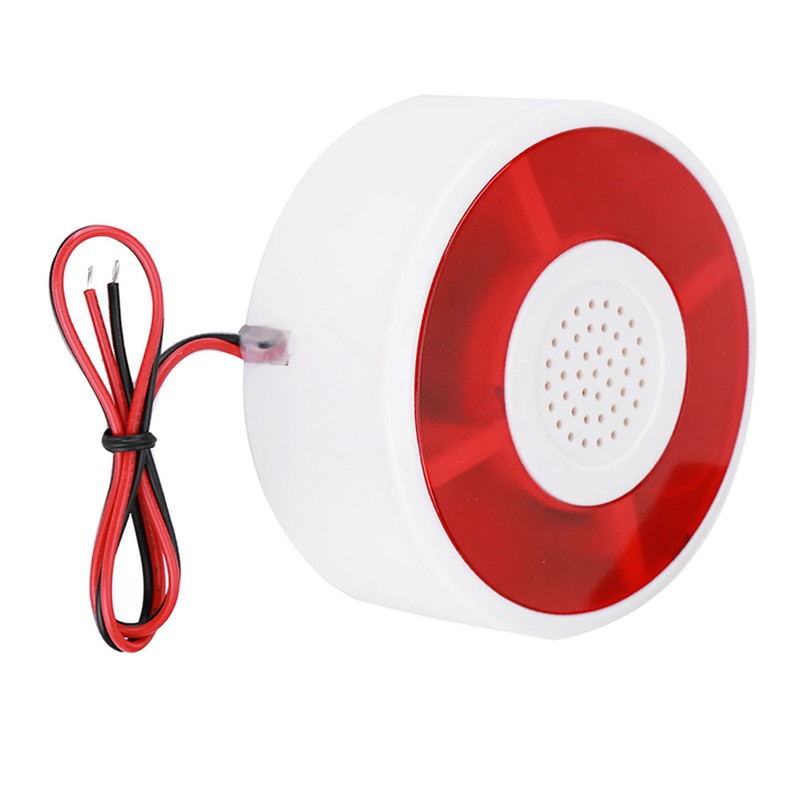 DC 12V LED Flashing Lamp Security Alarm Strobe Signal Warning