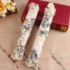 Luxury Lace Embroidery Refrigerator Fridge Door Handle Cover Handles Protector,