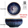 HOHCNA 3 oz Chinese Style Small Tea Cup, Handmade Jianzhan