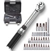 GOYOJO 32-Piece Torque Wrench Set, Chrome Vanadium Steel, 2-24 N.m