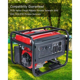 Air Filter Box Kit Fit for Harbor Freight Predator Portable Generator 5000 6500 7000 8750 Portable Generator