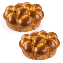 Pull-Apart Challah Bread 19 oz | Kosher | Stern’s Bakery [2 Challah Breads Per Pack]