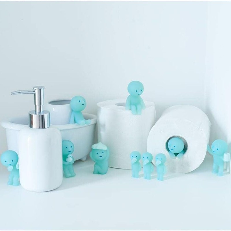 Dreams Smiski Glow in The Dark Mini Figure Set: Living,