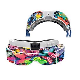 MightySkins Skin Compatible With Fat Shark Dominator V3 - Butterfly Party | Protective, Durable, and Unique Vinyl Decal wrap cover | Easy To Apply, Remove, and Change Styles | Made in the USA