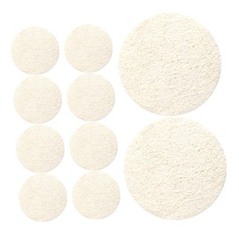 Ipetboom Deep Clean Face Scrub Pad Natural Loofah Exfoliating Sponge for Skincare