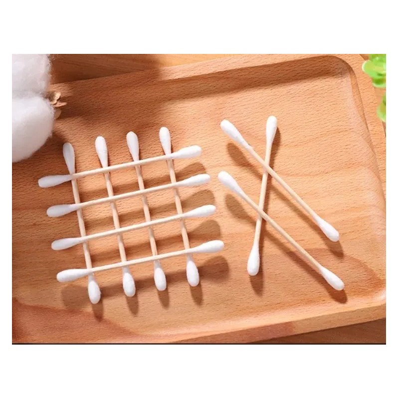 Cotonetes Hisopos Bambú 200 Piezas Ecológicos