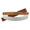 Lamson 14" Pizza Cutter and Rocker with Solid Walnut Handle