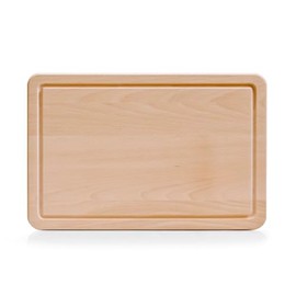 Zeller 26030 Chopping Board 15.5 x 1.2 x 25 cm, Plastic with Chrome Handle